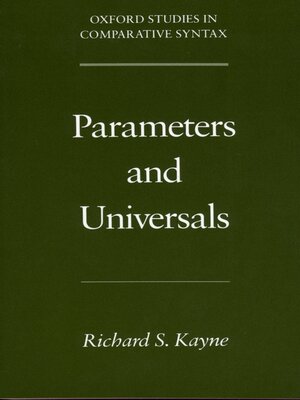 cover image of Parameters and Universals